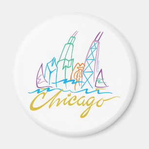 CHICAGO-EMB MAGNET