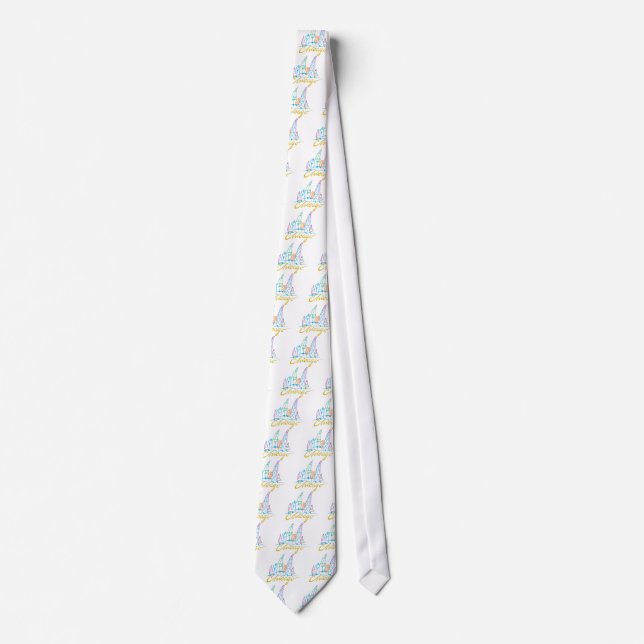 CHICAGO-EMB TIE (Front)