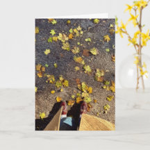 Chicago Fall Greeting Card 