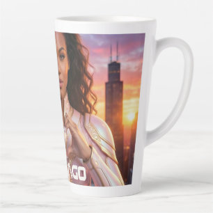 CHICAGO - FEMALE HERO LATTE MUG