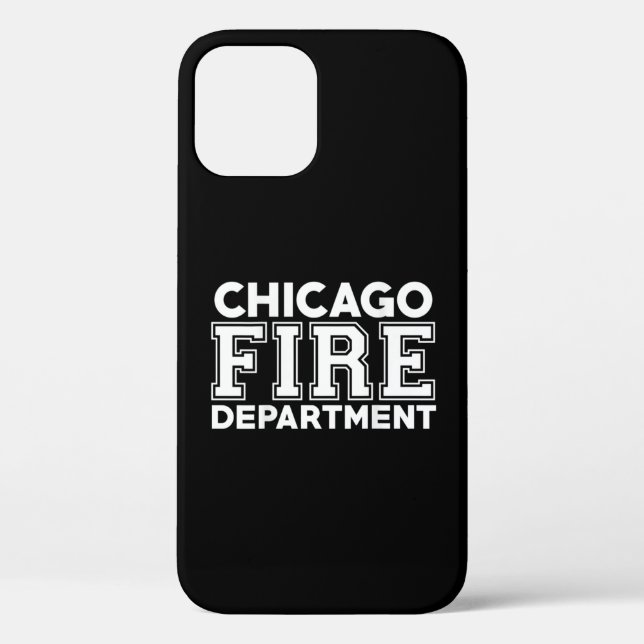 Chicago Fire Rescue Department Firefighter Case-Mate iPhone Case (Back)