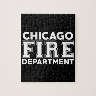 Chicago Fire Rescue Department Firefighter Jigsaw Puzzle