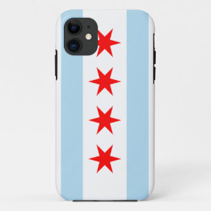 Chicago Flag iPhone 11 Case