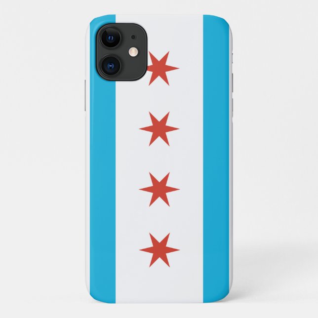 Chicago Flag Case-Mate iPhone Case (Back)