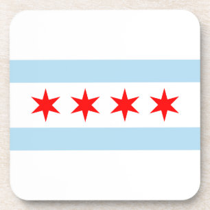 Chicago Flag Coaster