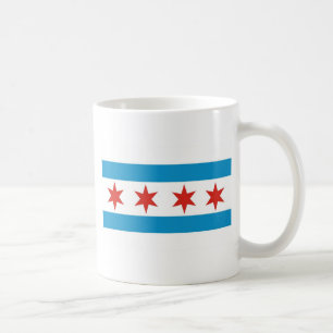 chicago flag coffee mug