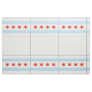 Chicago Flag Fabric Mask Template
