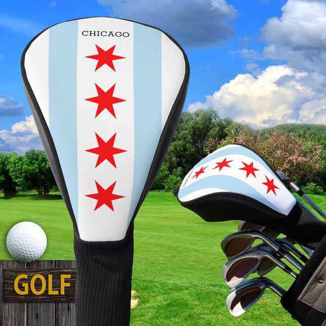 Chicago Flag Golf Clubs Covers / Illinois (Creator Uploaded)