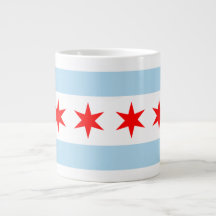 Chicago Flag Jumbo Mug