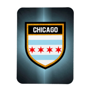 Chicago Flag Magnet