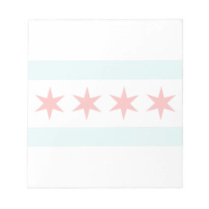 Chicago Flag Notepad