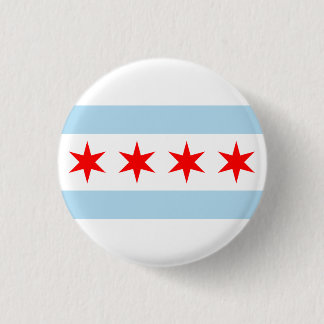 CHICAGO FLAG PIN