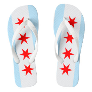 Chicago Flag Thongs