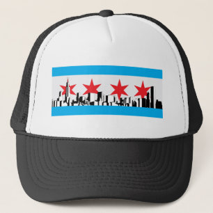 Chicago Flag Trucker Hat