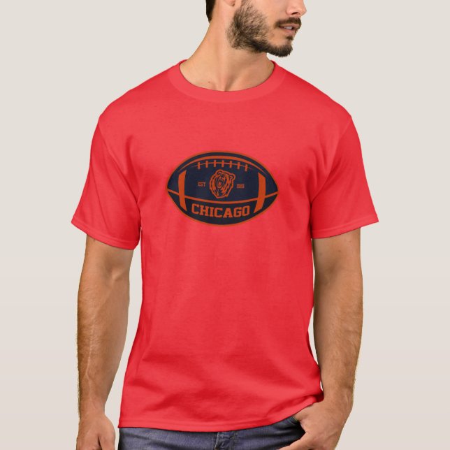 Chicago Football Legacy Ball gift T-Shirt (Front)