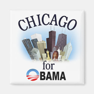 Chicago for Obama Magnet