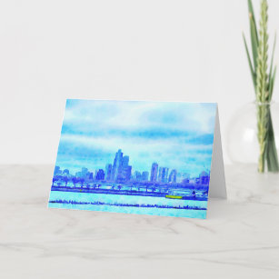 Chicago from the Navy Pier Greeting Card