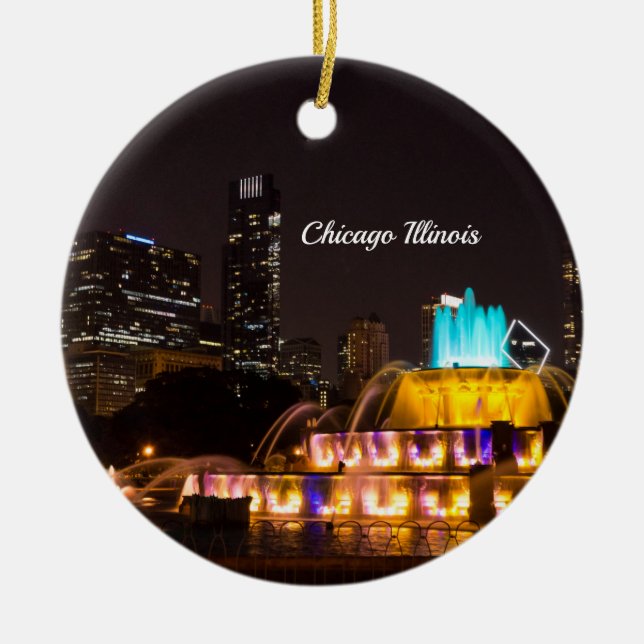 Chicago Grant Park Ornament (Front)