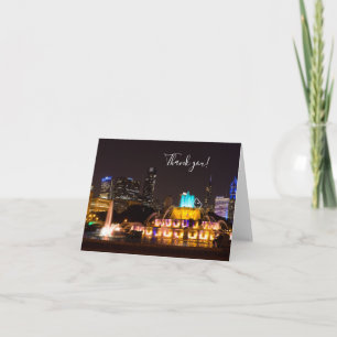 Chicago Grant Park Thank You Card