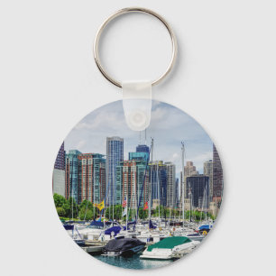 Chicago Harbour Key Ring