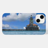 Chicago Harbour Lighthouse Painterly Case-Mate iPh