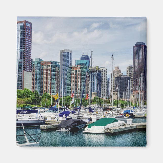 Chicago Harbour Magnet (Front)