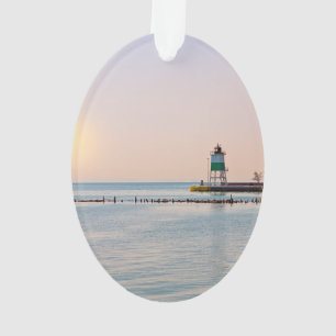 Chicago Harbour Southeast Lighthouse Ornament