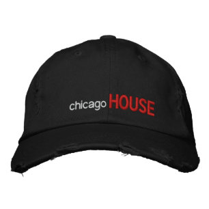 chicago, HOUSE Embroidered Hat