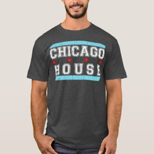 Chicago House Music - Flag DJ Gift T-Shirt