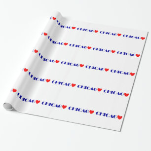 chicago i like wrapping paper