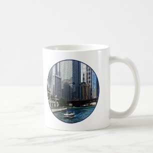Chicago IL - Chicago River Near Wabash Ave. Bridge Coffee Mug