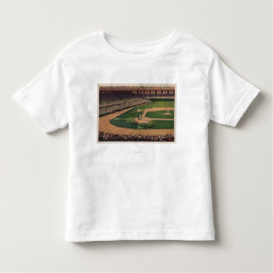 Chicago, IL - Comiskey Park, Home Plate, Basebal Toddler T-Shirt