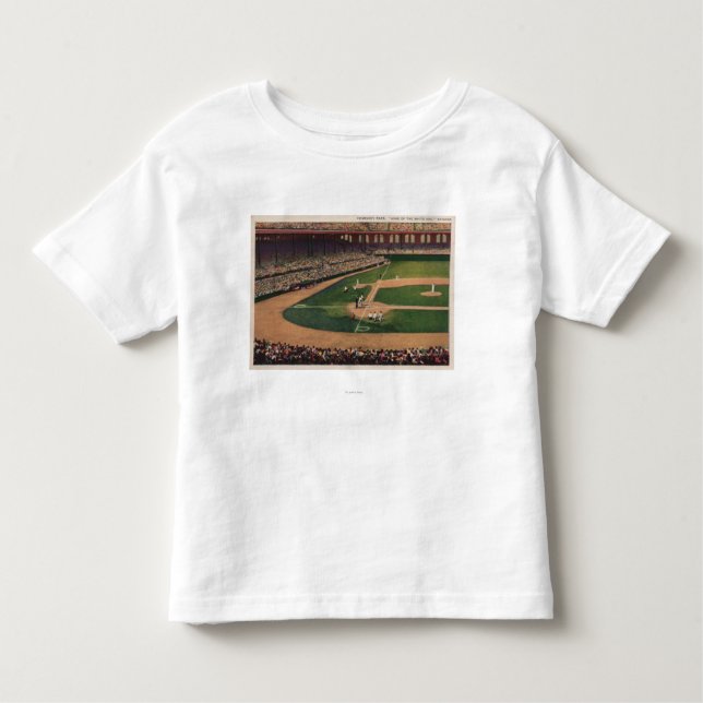 Chicago, IL - Comiskey Park, Home Plate, Basebal Toddler T-Shirt (Front)