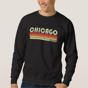 CHICAGO IL ILLINOIS Funny City Home Roots Gift Ret Sweatshirt