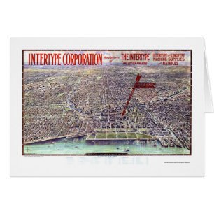 Chicago, IL Panoramic Map - 1916