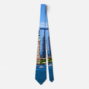 Chicago IL - View From Lake Michigan Tie