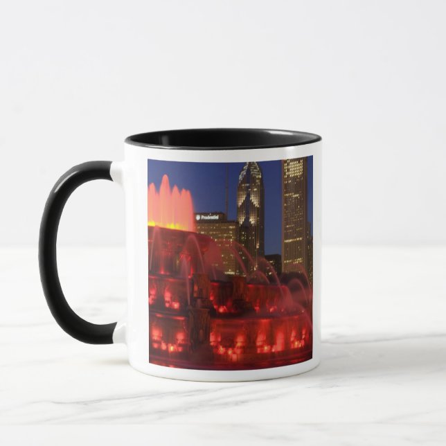 Chicago, Illinois, Buckingham Fountain Mug (Left)