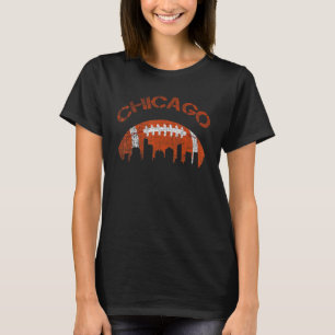 Chicago Illinois City Skyline Fans Chicago Support T-Shirt