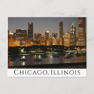 Chicago Illinois ( IL ) United States, America USA Postcard