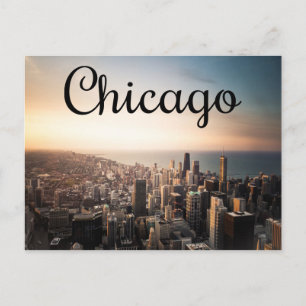 Chicago Illinois ( IL ) United States, America USA Postcard