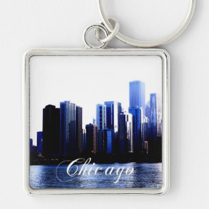 Chicago Illinois Key Ring