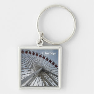Chicago Illinois Key Ring
