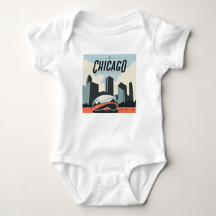 Chicago, Illinois   Millennium Park Baby Bodysuit