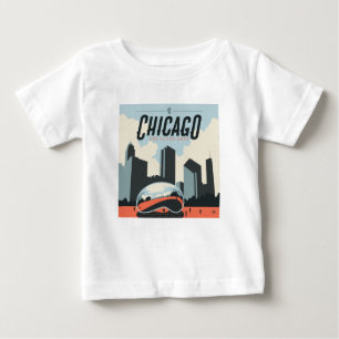 Chicago, Illinois   Millennium Park Baby T-Shirt