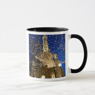 Chicago, Illinois, Old Water Tower with holiday Mug