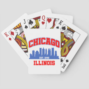 Chicago,Illinois Playing Cards