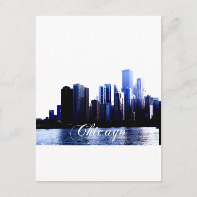 Chicago Illinois Postcard (Front)
