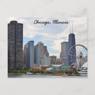 Chicago, Illinois Postcard
