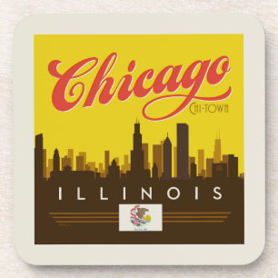 Chicago Illinois Skyline Coaster
