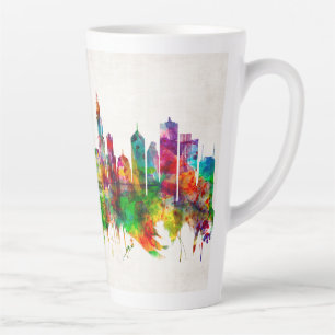 Chicago Illinois Skyline Latte Mug